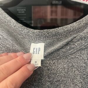 GAP Heather Gray Knit Top